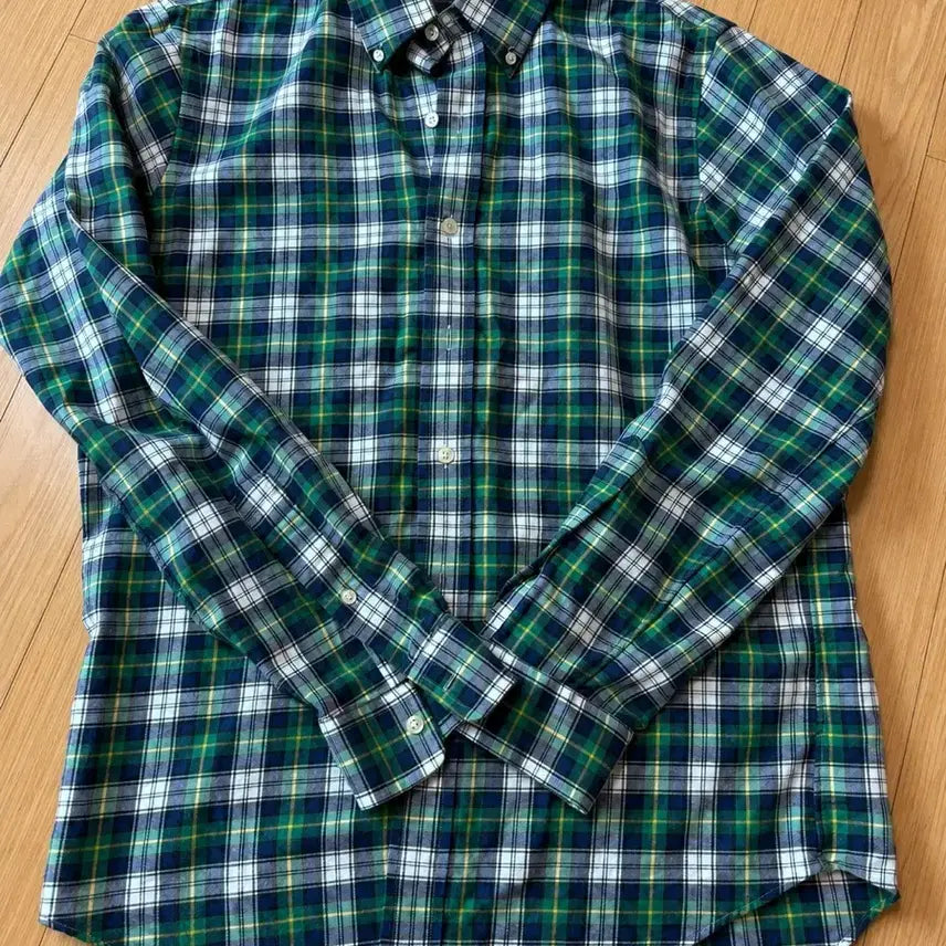 [BUNJANG] Polo Ralph Lauren Floral Check Shirt / 폴로 랄프로렌 플로렐 체크셔츠