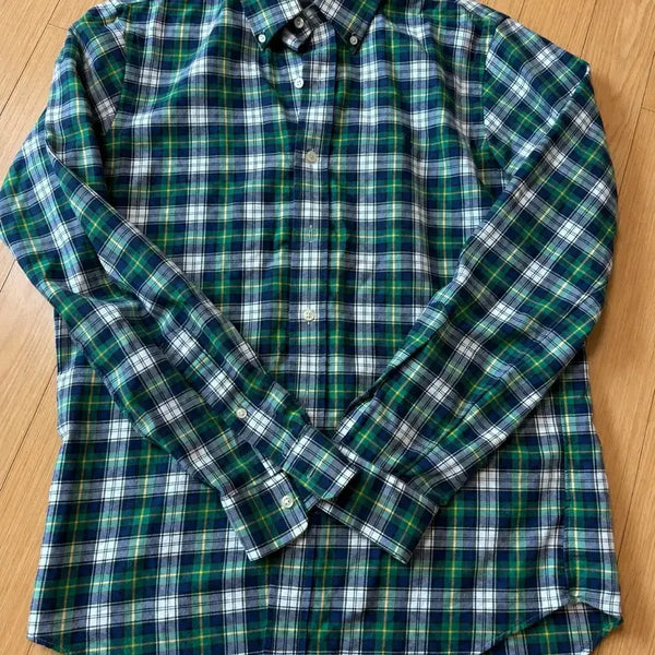 [BUNJANG] Polo Ralph Lauren Floral Check Shirt / 폴로 랄프로렌 플로렐 체크셔츠