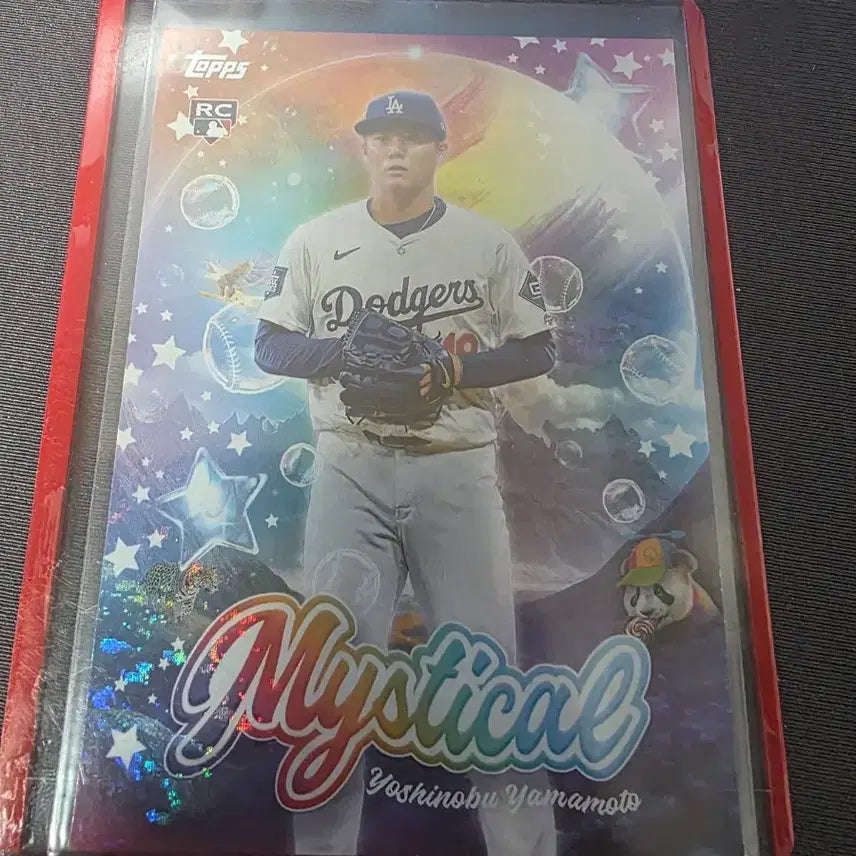 [BUNJANG] 2024 Topps Mystical Yoshinobu Yamamoto Rookie Card / 2024 탑스 mystical 다저스 야마모토 요시노부 루키 카드