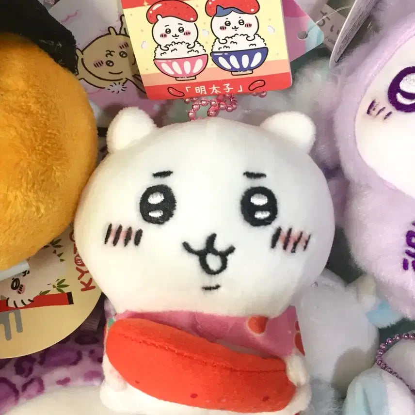 [BUNJANG] Chikawa Mentaiko Mascot Plush (Fukuoka Limited) / 후쿠오카 명란 치이카와 마스코트인형