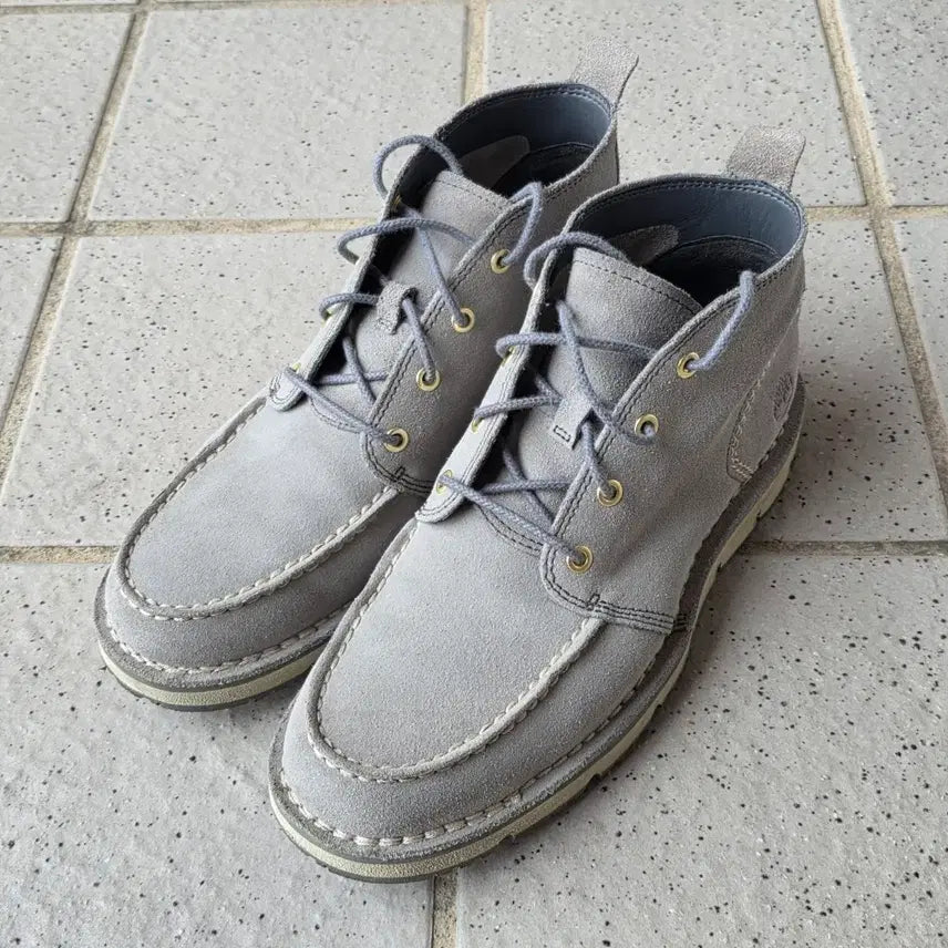 [BUNJANG] Timberland Mount Holly Grey Suede Work Boots (260) / 팀버랜드 목토 회색 스웨이드 워커 [260]