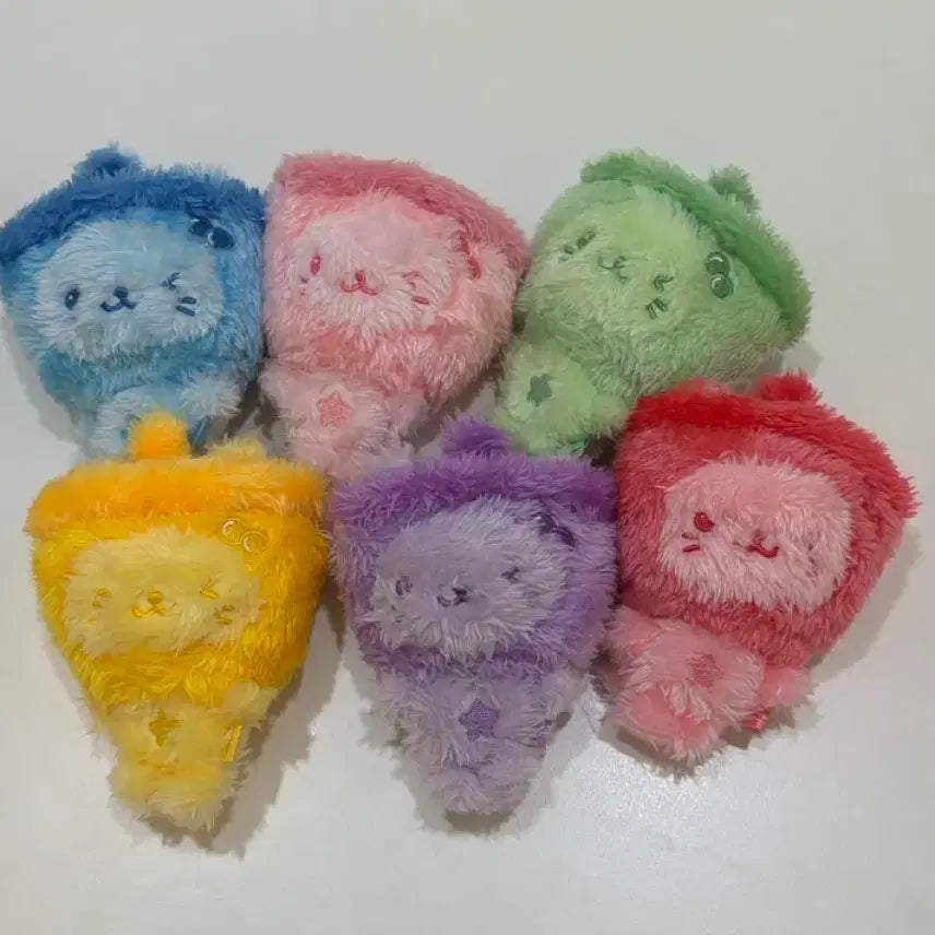[BUNJANG] Colorwish Doll Color Bubble Nyan Bundle Set (Blue, Pink Included) / 컬러위시돌 컬러버블냥 일괄양도 블루 핑크 포함