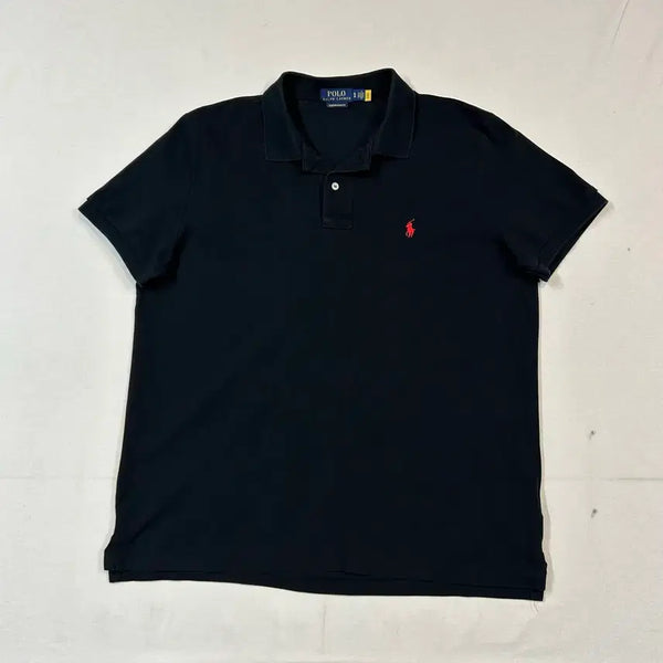 [BUNJANG] Polo Ralph Lauren Classic Fit Short Sleeve Polo Shirt PK New QR Tab XL / XL) 폴로 랄프로렌 클래식 반팔 카라티 PK 신형 큐알탭 E80