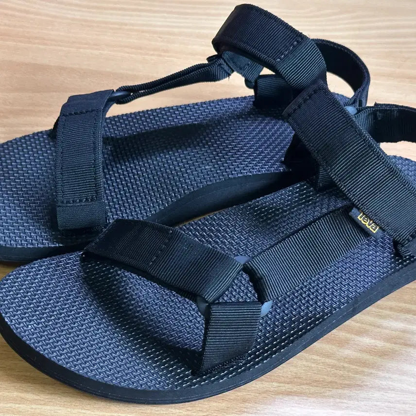 [BUNJANG] Teva Original Universal Sandals Black / 테바 오리지널 유니버셜 샌들 블랙 260
