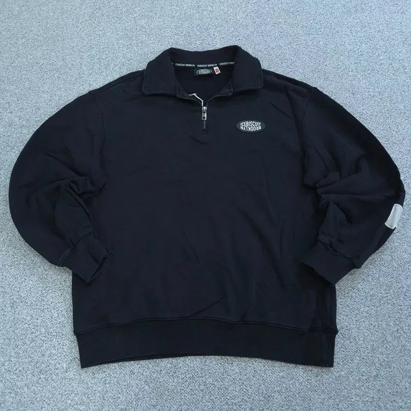 [BUNJANG] 165 Ice Biscuit Half Zip Sweatshirt / 165 아이스비스킷 반집업 맨투맨 | 0707B10