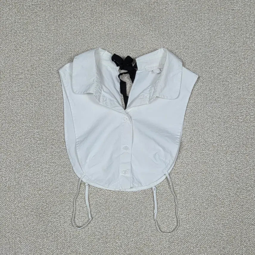 [BUNJANG] COS Detachable Back Tie Faux Collar / [COS] 백 타이 디태처블 페이크 카라 | S00542