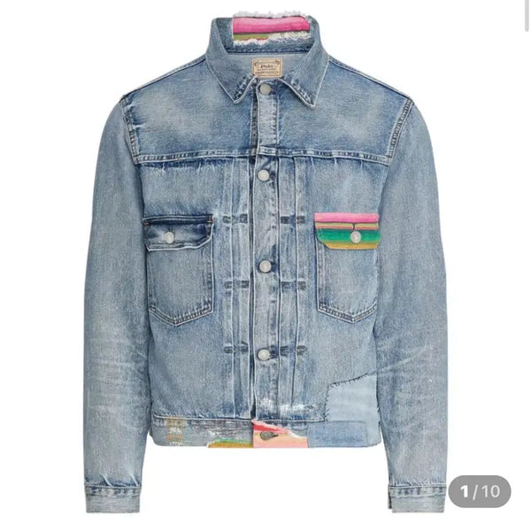 [BUNJANG] Polo Ralph Lauren Type 2 Denim Jacket XL / 폴로 랄프로렌 타입2 데님자켓 XL