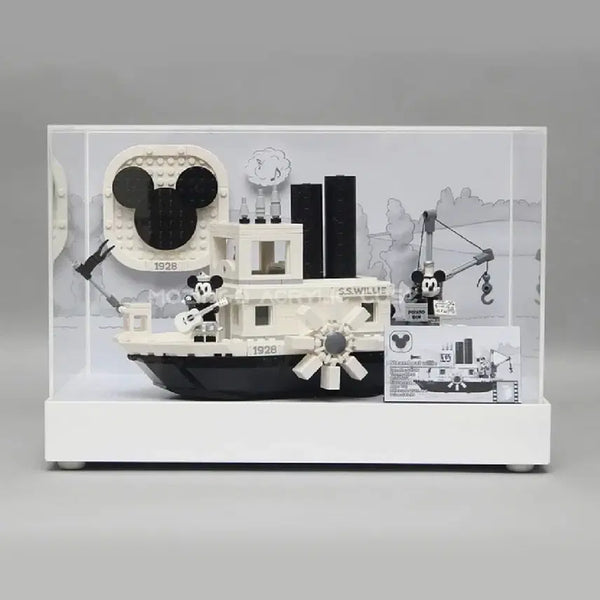 [BUNJANG] LEGO Ideas Steamboat Willie 21317 + Mazinger Acrylic Case / 레고 21317 스팀보트 윌리 + 마징가 아크릴 케이스