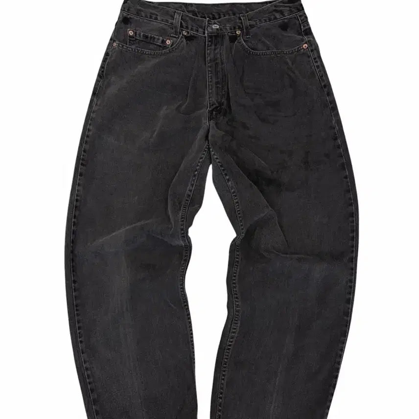 [BUNJANG] Vintage Levi's 550 Black Denim Pants (Size 31-32) / 90년대 리바이스 550 흑청 데님팬츠 (31~32인치)
