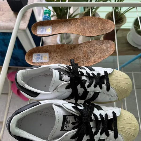 [BUNJANG] Adidas Superstar Premium White Black Shoes / 아디다스 슈퍼스타 프리미엄 화이트 블랙