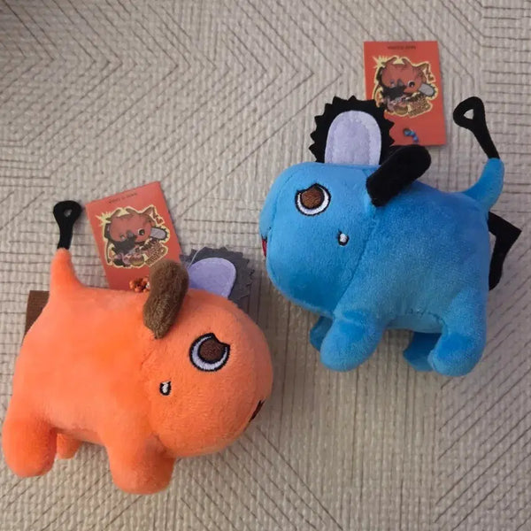 [BUNJANG] Chainsaw Man Pochita Plush Keychain Bundle Set / 일괄)체인소맨 포치타 인형키링 새상품
