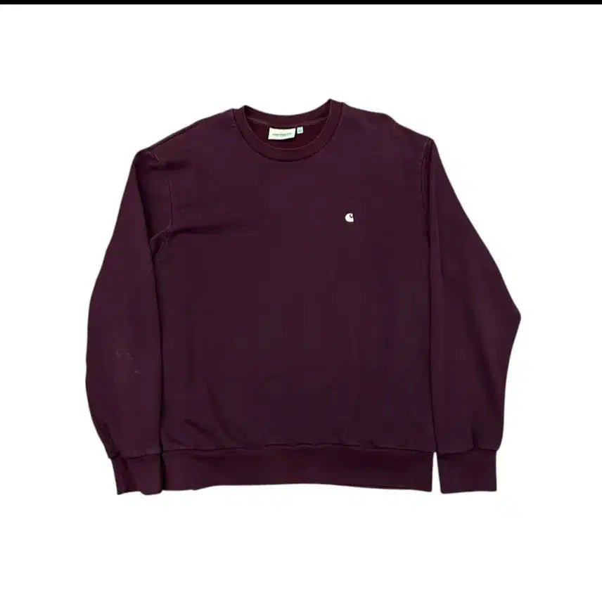 [BUNJANG] Carhartt WIP Madison Sweatshirt Burgundy / 칼하트 메디슨 맨투맨