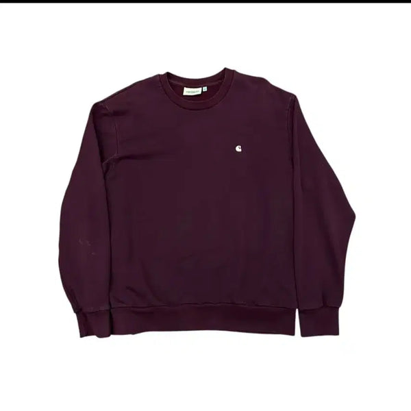 [BUNJANG] Carhartt WIP Madison Sweatshirt Burgundy / 칼하트 메디슨 맨투맨