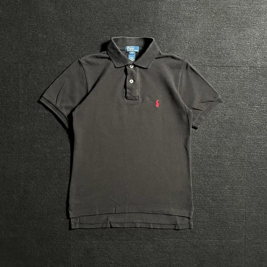 [BUNJANG] Polo Ralph Lauren Black Short Sleeve Polo Shirt / 폴로 랄프로렌 블랙 반팔 카라티