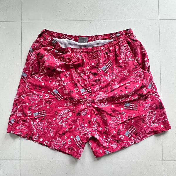 [BUNJANG] Columbia PFG Old School Nylon Shorts M / 콜롬비아 PFG 올드스쿨 나일론 반바지 M