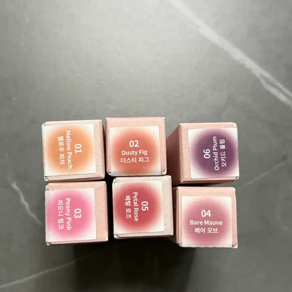 [BUNJANG] Heart Percent Dot on Mood Blurry Fog Tint Bundle Set / 하트퍼센트 블러 틴트 6개 일괄