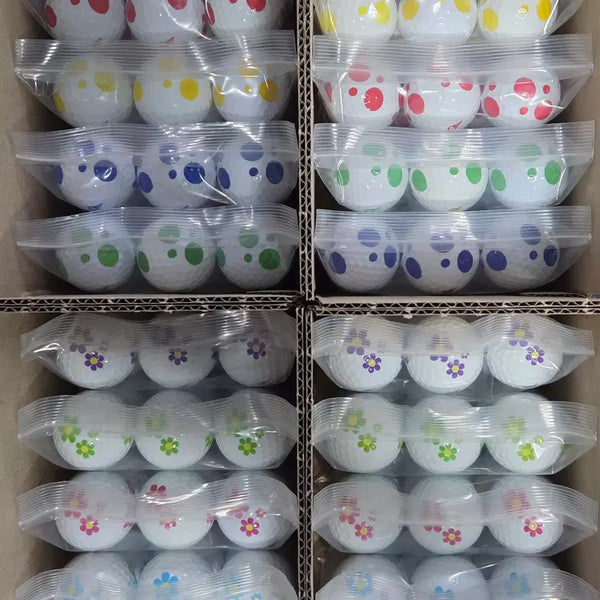 [BUNJANG] GOCAR Dalmatian Used Golf Balls (2-Piece, 3-Piece) - 30 Count / 고커 달마시안 A급 2피스 3피스 로스트볼 30구 중고골프공 -무료배송-