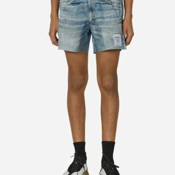 [BUNJANG] Satisfy Digital Denim Shorts, Size S, New / 새티스파이 디지털 데님 쇼츠 S 새상품