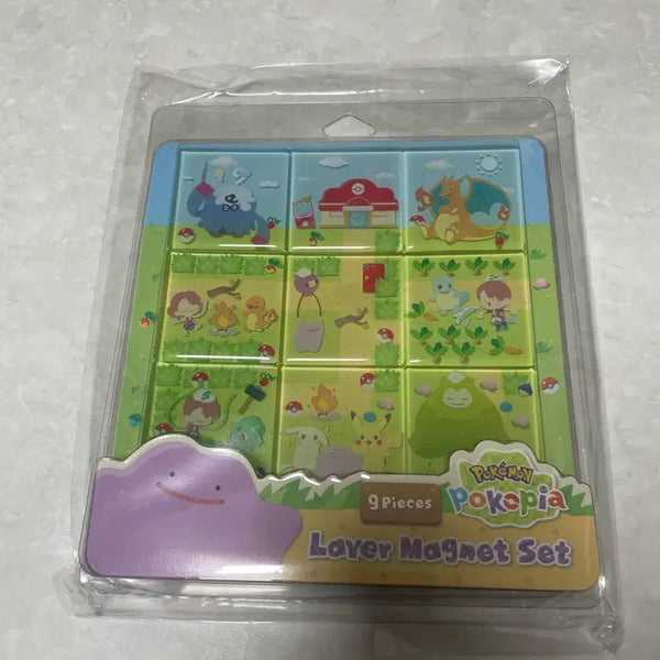 [BUNJANG] Pokemon Pocopia Magnet (9 Pieces) - Sealed / (판매)포켓몬 포코피아 마그넷 미개봉