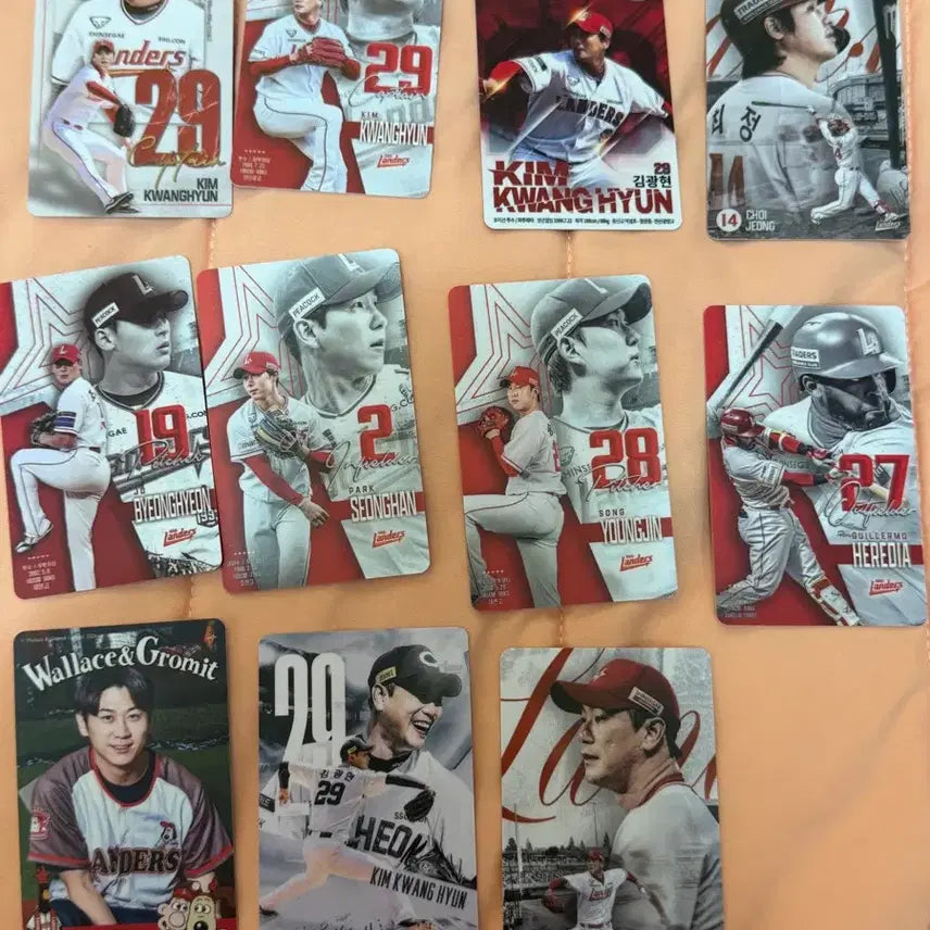 [BUNJANG] SSG Landers Baseball Photocard Bundle Set (11 cards) / 일괄) ssg랜더스 포토카드 11장