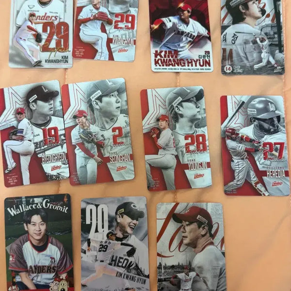 [BUNJANG] SSG Landers Baseball Photocard Bundle Set (11 cards) / 일괄) ssg랜더스 포토카드 11장