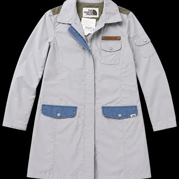 [BUNJANG] The North Face Women's Academia Jacket Light Grey S / 노스페이스 새상품 여성 아카데미아 자켓 코트 라이트 그레이 S