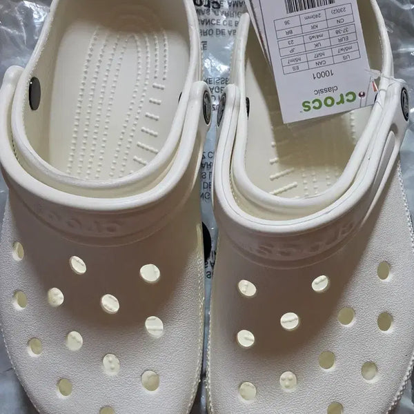 [BUNJANG] Crocs Classic White 240mm Clogs / 크록스 클래식 화이트 240mm