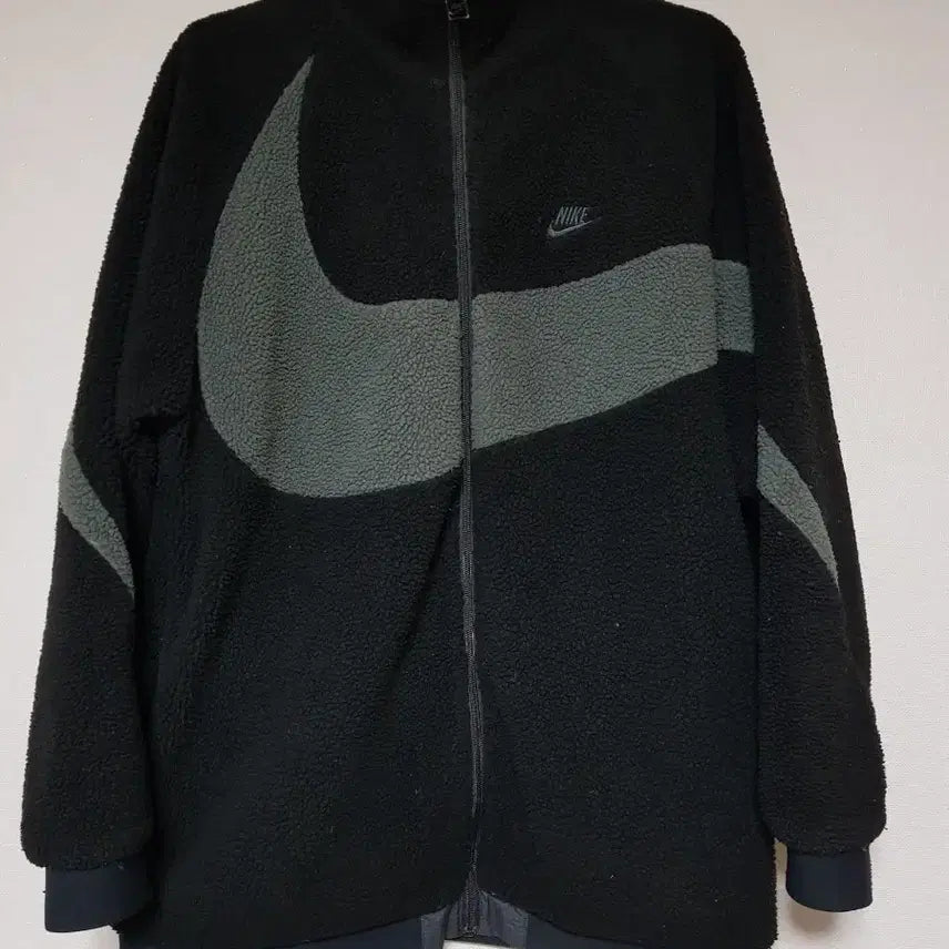 [BUNJANG] Nike Big Swoosh Reversible Fleece Jacket / 나이키 빅스우시 리버서블 플리스 자켓