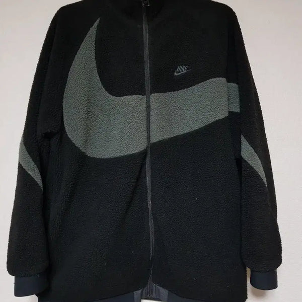 [BUNJANG] Nike Big Swoosh Reversible Fleece Jacket / 나이키 빅스우시 리버서블 플리스 자켓