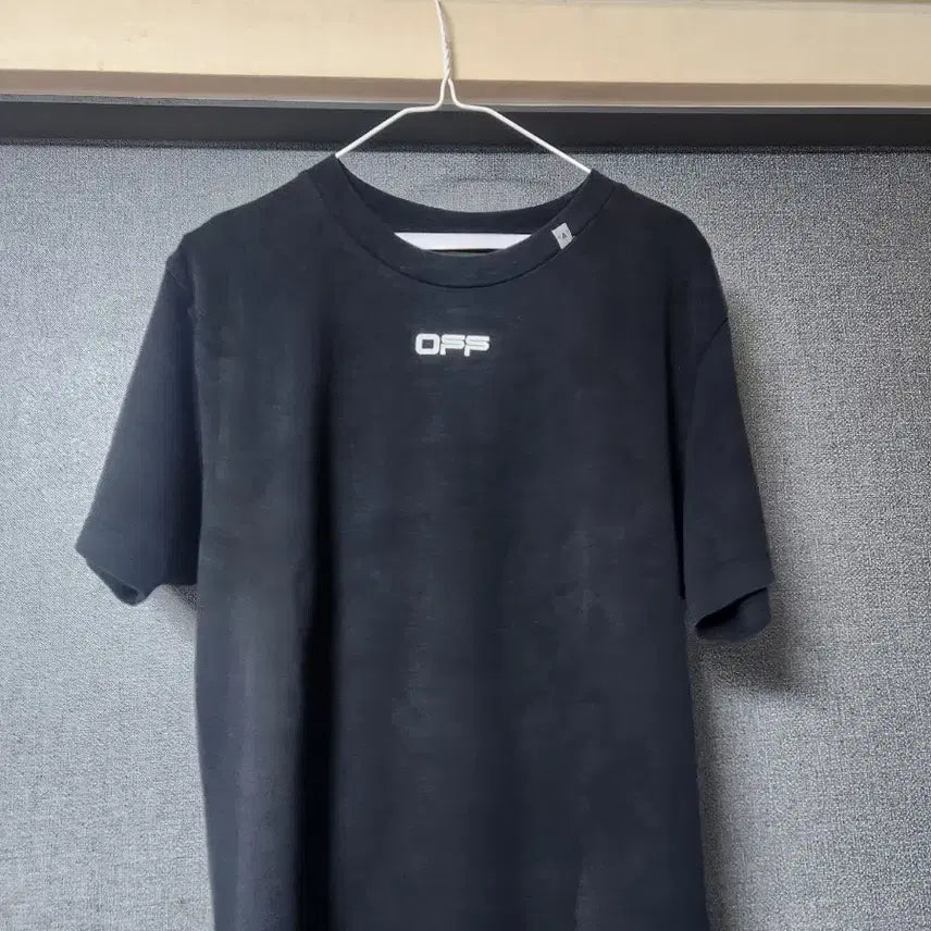 [BUNJANG] Off-White Caravaggio Graphic T-Shirt Black / 오프화이트 카라바조 반팔티 블랙