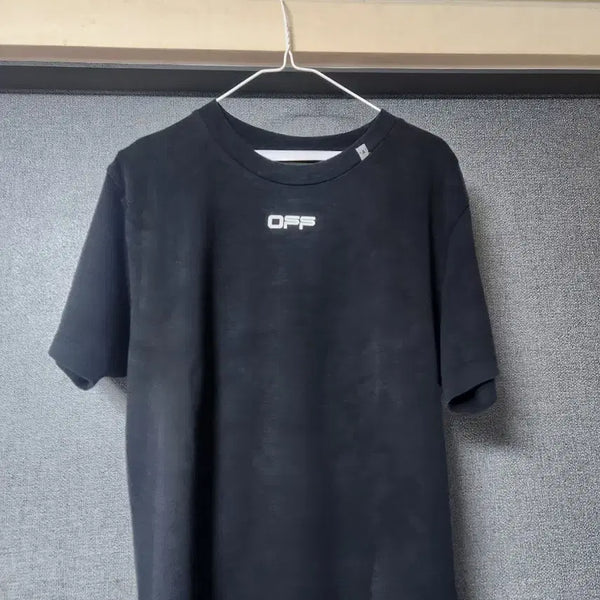 [BUNJANG] Off-White Caravaggio Graphic T-Shirt Black / 오프화이트 카라바조 반팔티 블랙