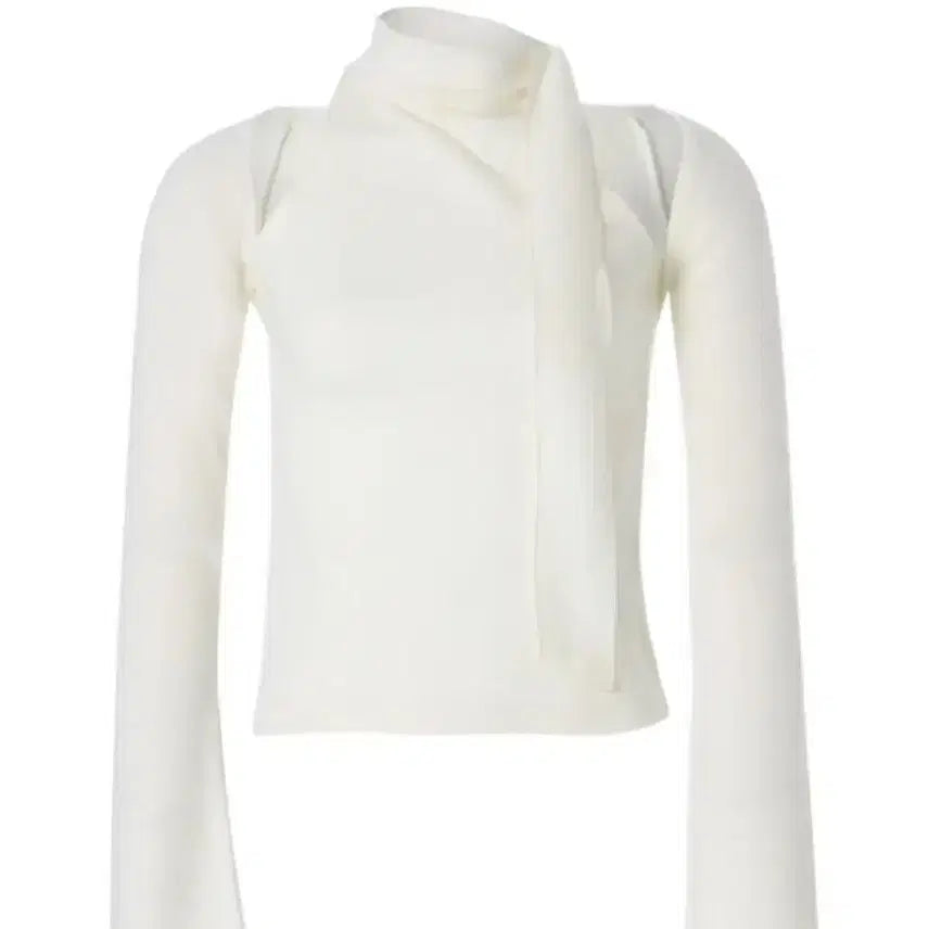 [BUNJANG] Jang Wonyoung Not Your Roses Scarf Halter Bolero Top / [장원영] 낫유어로즈 스카프 홀터 볼레로탑