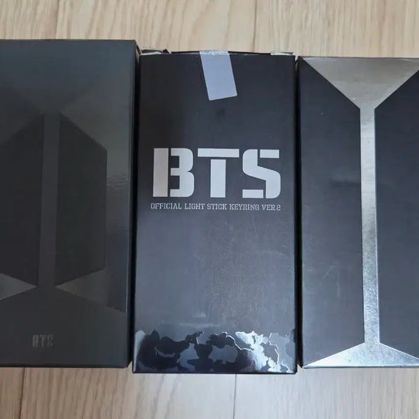 [BUNJANG] BTS Official Lightstick Keychain VER.2, 3, SE Bundle Set / BTS 공식 응원봉 키링 VER.2, 3, SE 일괄