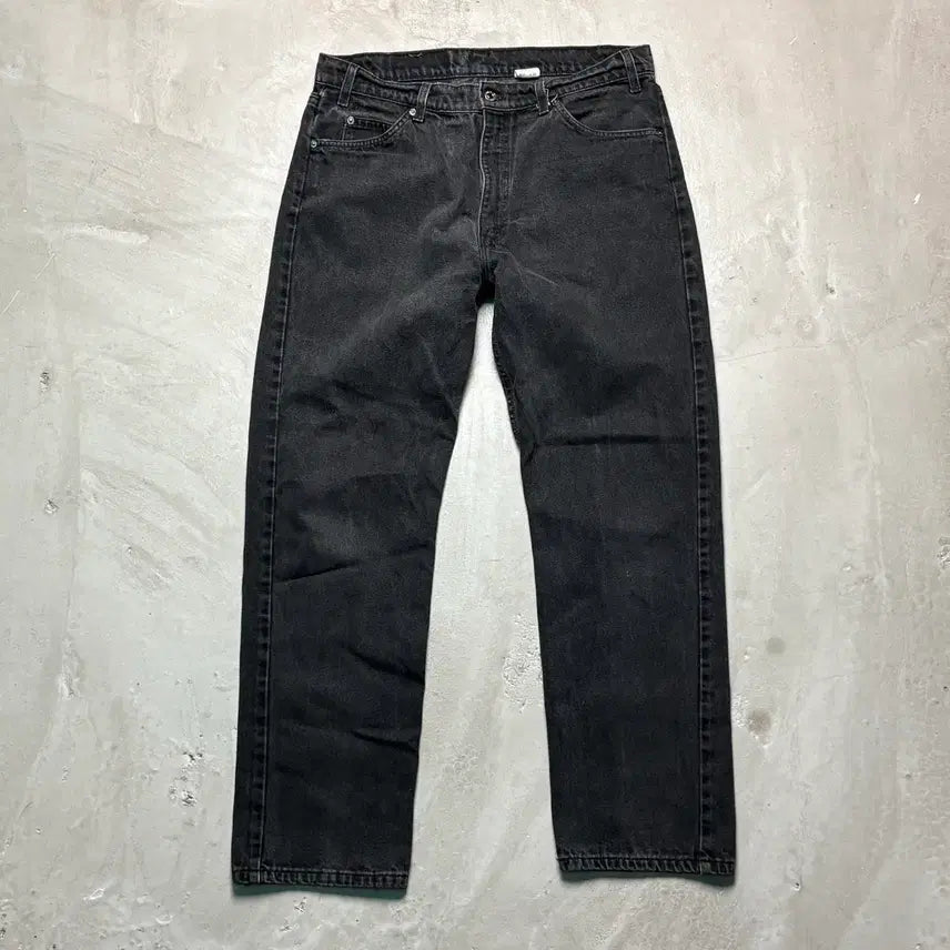 [BUNJANG] Levi's 505 Orange Tab Jeans Made in USA (Black, Size 36/30) / [36/30] USA 90s 리바이스 505 오렌지탭 흑청 블랙