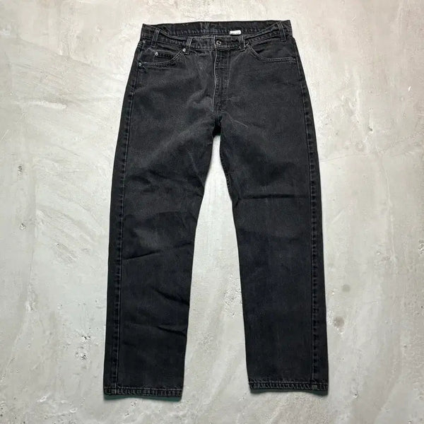 [BUNJANG] Levi's 505 Orange Tab Jeans Made in USA (Black, Size 36/30) / [36/30] USA 90s 리바이스 505 오렌지탭 흑청 블랙