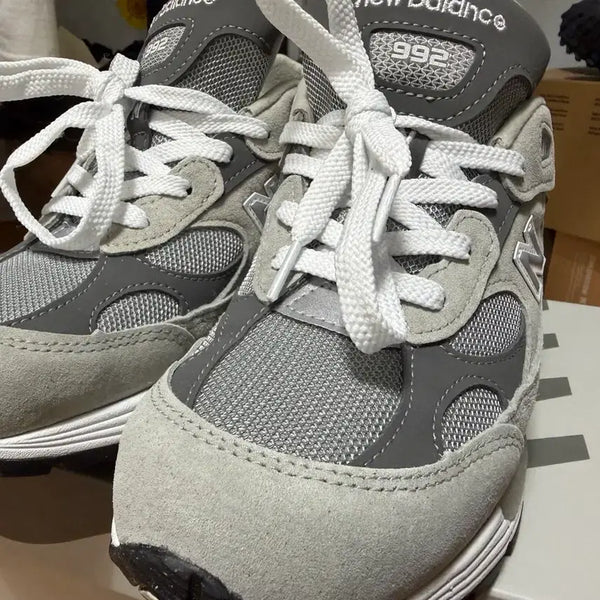 [BUNJANG] New Balance 992 Made in USA Core Grey Silver Metallic / 뉴발란스 992 메이드 인 USA 코어 그레이 실버 메탈릭  크림구매 2