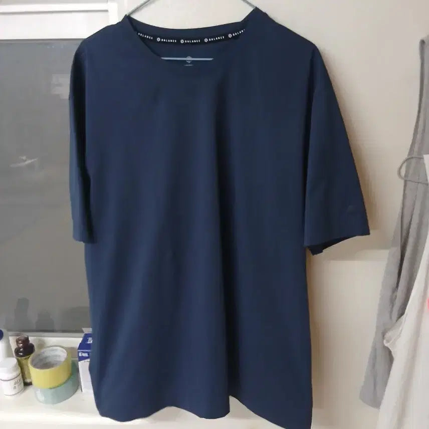 [BUNJANG] Balance T-shirt XL Navy / 발란스 반팔티 A급 XL