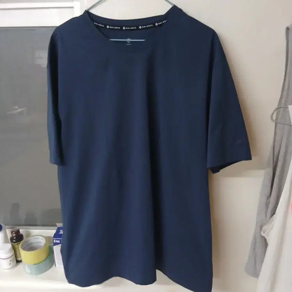 [BUNJANG] Balance T-shirt XL Navy / 발란스 반팔티 A급 XL