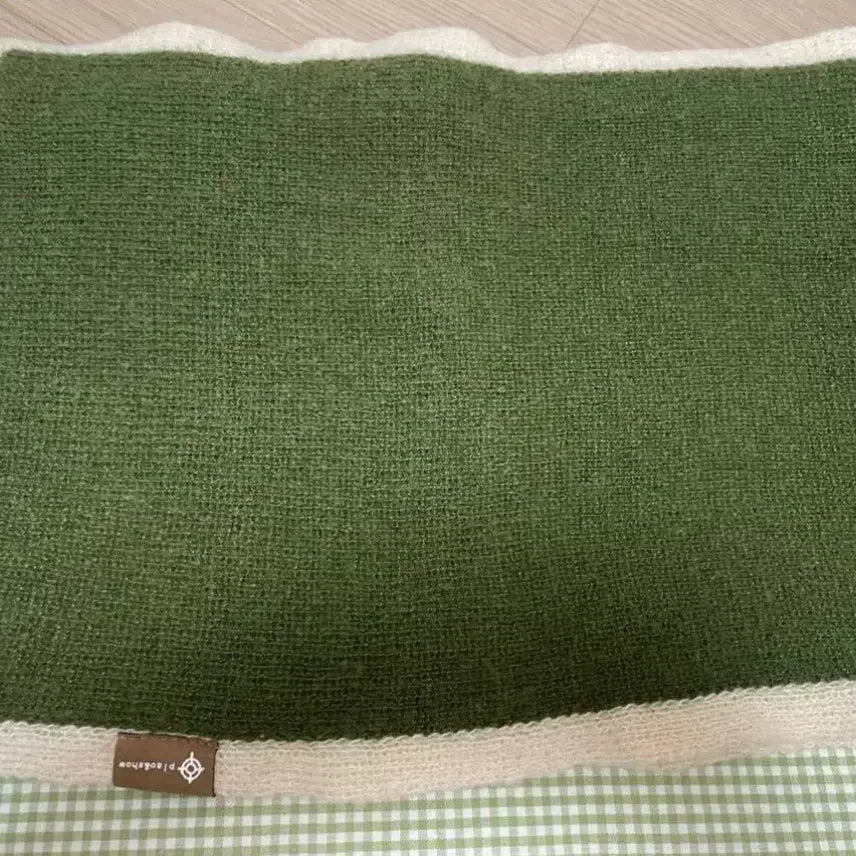 [BUNJANG] Green Scarf / 그린 목도리 [새상품]