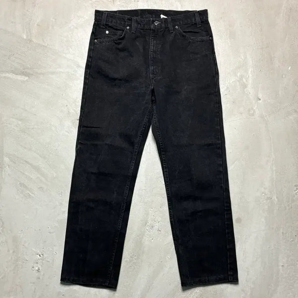[BUNJANG] Levi's 505 Orange Tab 90s Black Jeans (36/30) / [36/30] USA 90s 리바이스 505 오렌지탭 흑청 블랙