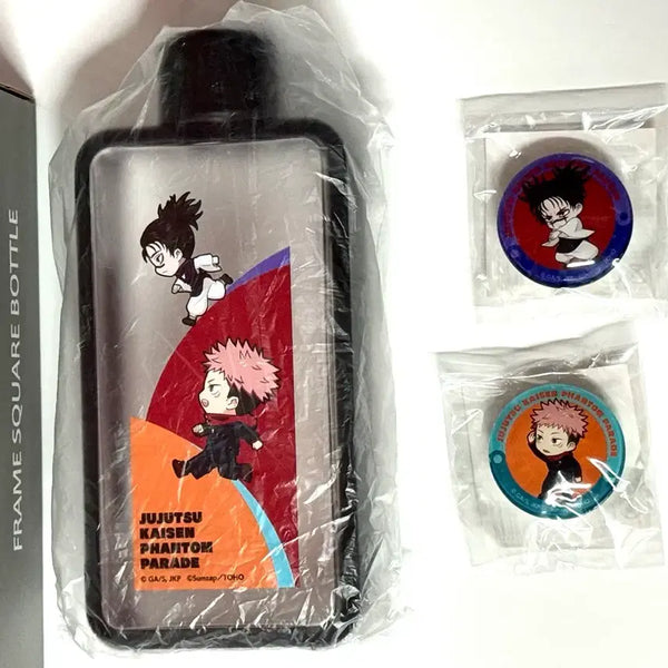 [BUNJANG] Jujutsu Kaisen Fanfare Lottery B & C Prize Square Bottle and Glass Magnet Set / 주술회전 판파레쿠지 B상 C상 스퀘어보틀 유리자석 세트 쵸소우