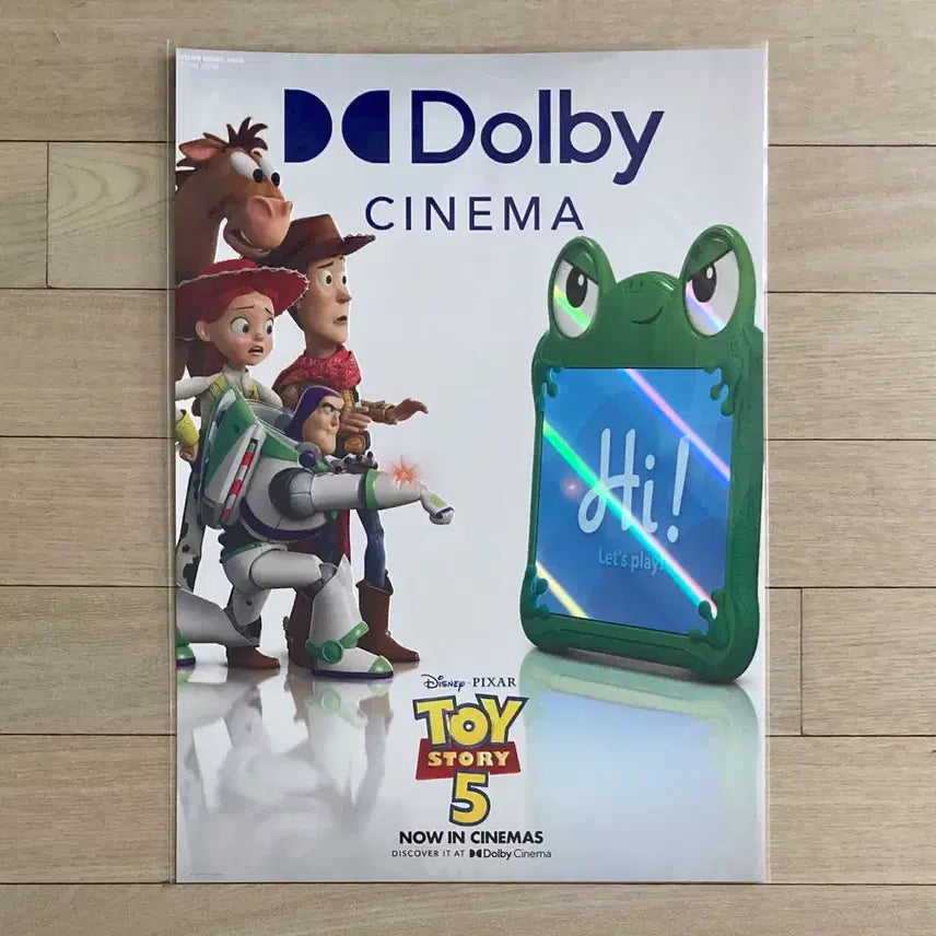 [BUNJANG] Toy Story 5 Dolby Woody Poster Movie Seal TTT Deco Pack Sticker / [토이스토리5] 돌비/우디 포스터/무비씰/TTT/데코팩/스티커
