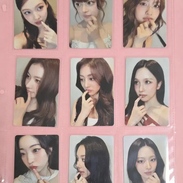 [BUNJANG] Twice Popup Store Mission Photocard Set Bundle Set / 트와이스 팝업스토어 미션 포토세트 9장 일괄