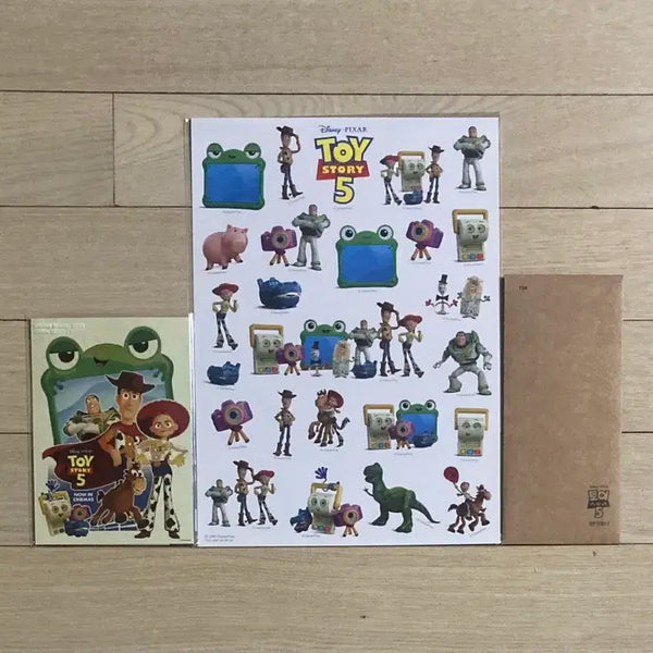 [BUNJANG] Toy Story 5 Movie Seal, TTT, Sticker, Woody & Dolbi Poster Set / [토이스토리5] TTT/데코팩/스티커/무비씰/우디/돌비 포스터
