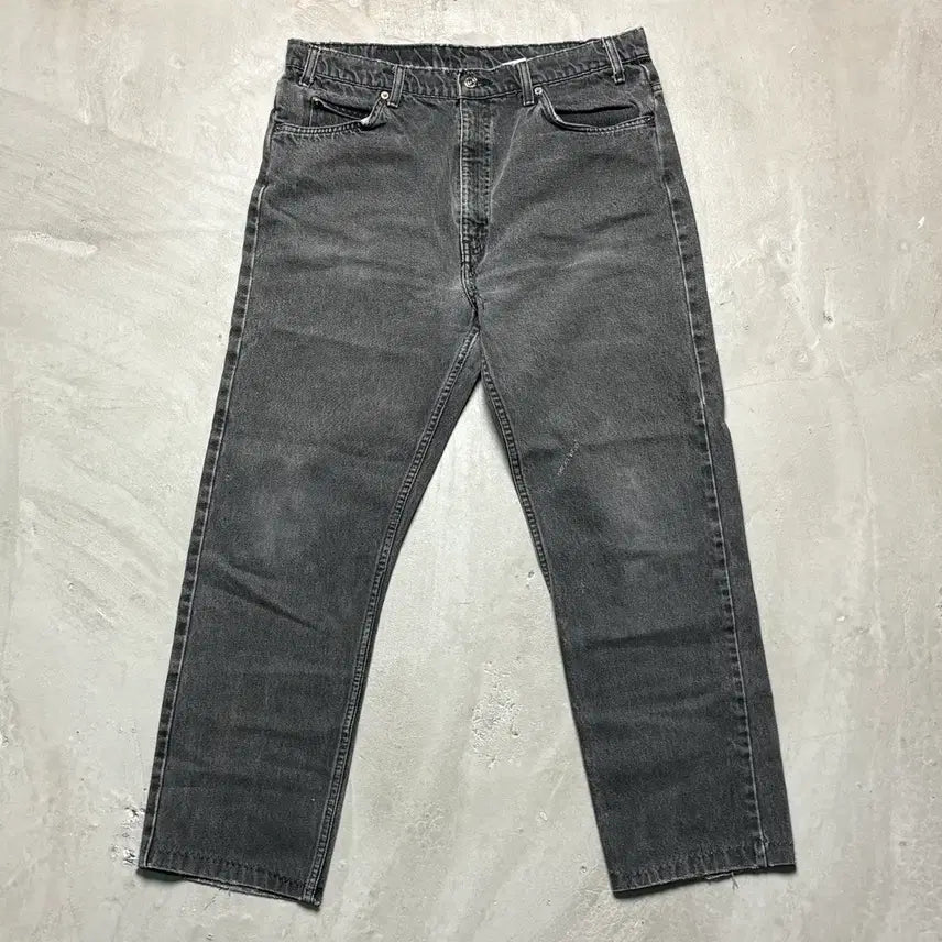 [BUNJANG] Levi's 505 Orange Tab Black Jeans (90s USA) / [38/30] USA 90s 리바이스 505 오렌지탭 흑청 블랙
