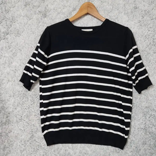[BUNJANG] 15C Monologue Women's Short Sleeve Knit / 15C [F] Monologue 여성 반팔 니트