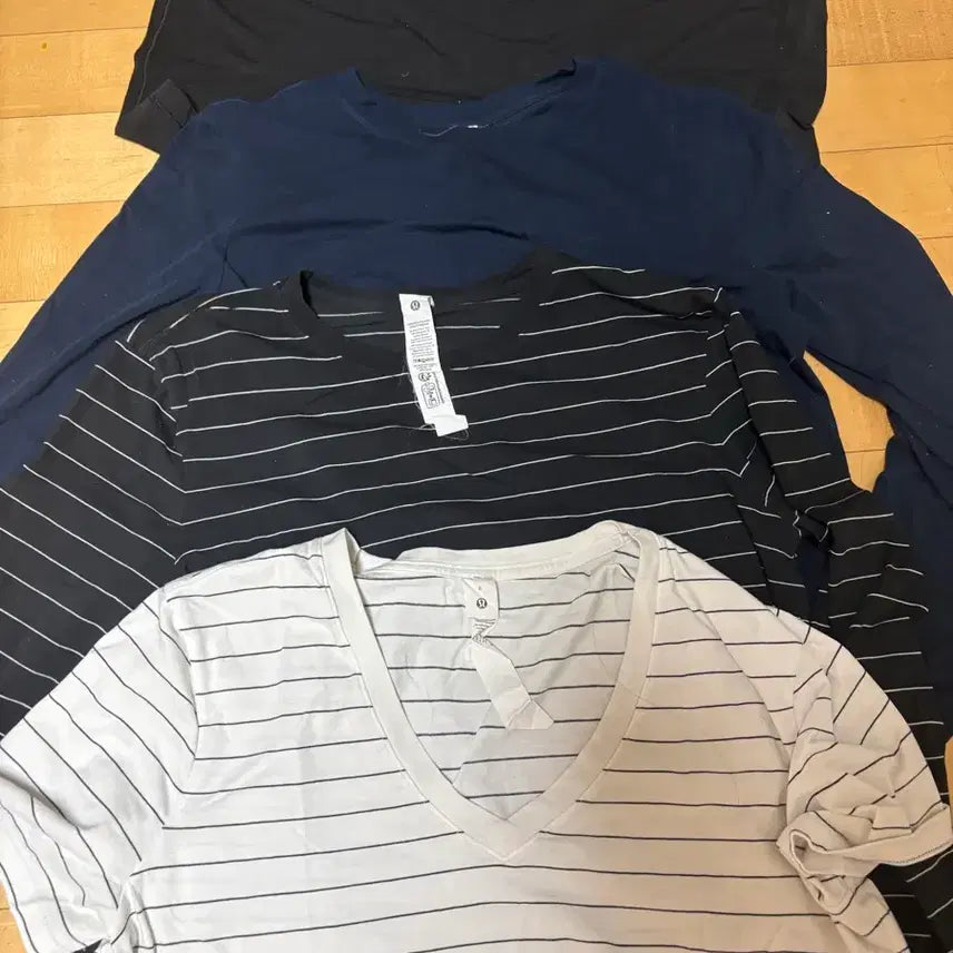 [BUNJANG] Lululemon 4-Type T-Shirt Set / [오늘 급처] 룰루레몬 4종 티셔츠