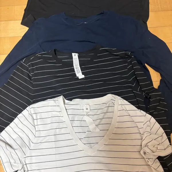 [BUNJANG] Lululemon 4-Type T-Shirt Set / [오늘 급처] 룰루레몬 4종 티셔츠