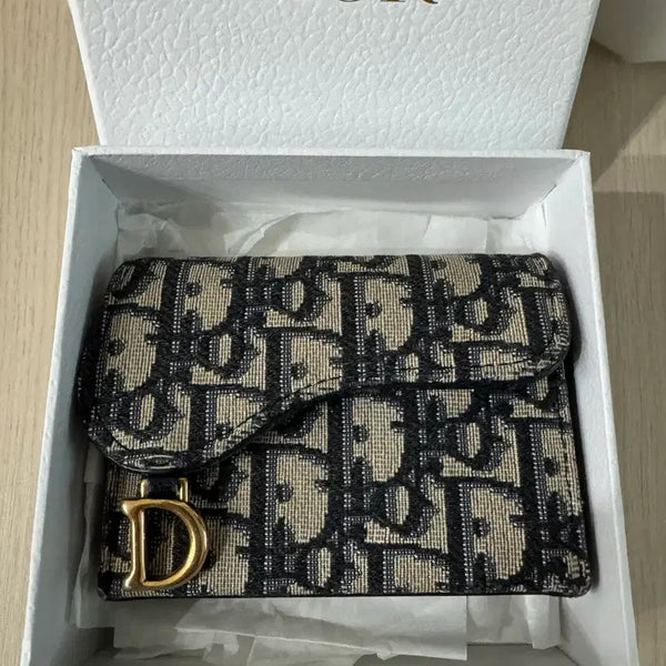 [BUNJANG] Dior Saddle Oblique Card Holder / 디올 새들 오블리크 카드지갑