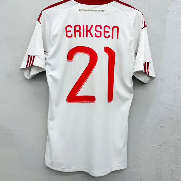 [BUNJANG] Adidas 10-11 Denmark Away Christian Eriksen Jersey Size M / (M) 아디다스 10-11 덴마크 어웨이 No.21 크리스티안 에릭센